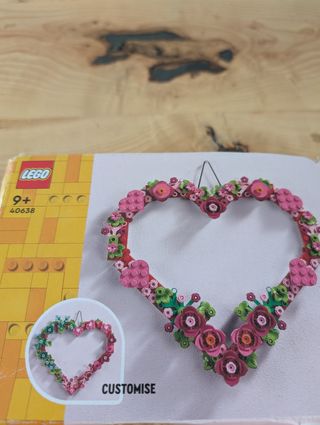 Lego 40638 Corazón Flores
