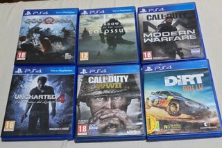 Juegos de Ps5 y Ps4 