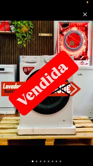 Lavadora LG 12KG inteligente en frigomark