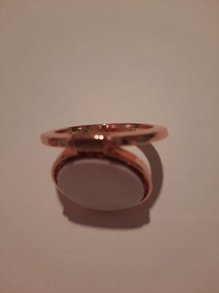 Suporte telemóvel - Anel rose dourado