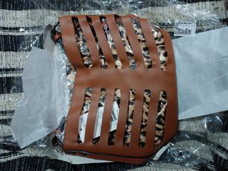 Bolso marrón leopardo