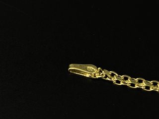 pulsera oro 18k con piedra con circonita