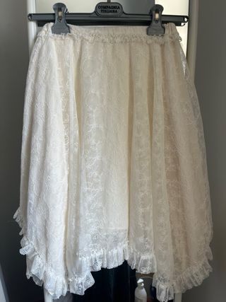 Conjunto Zara renda menina 11-12