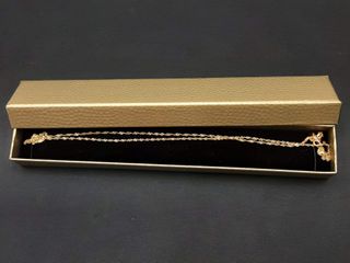 cadena oro 18k 30cm