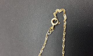 cadena oro 18k 30cm