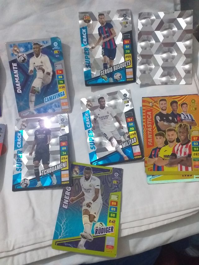 Cromos de fútbol: ¡Variedad de jugadores!