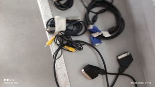 Lote cables antiguos