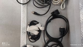 Lote cables antiguos