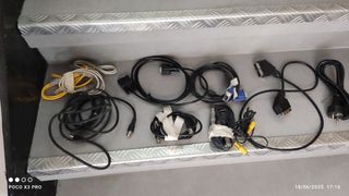 Lote cables antiguos