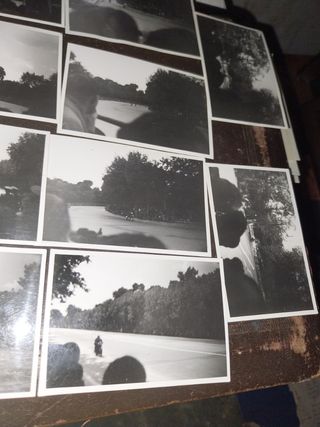 Album militar  Fotos antiguas carrera motos Madrid