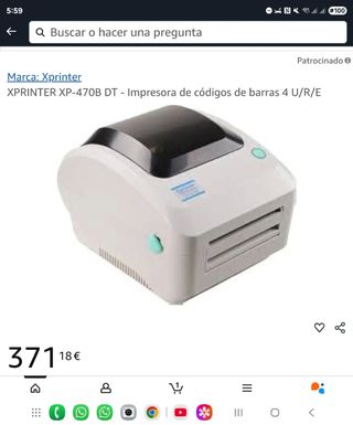 Xprinter XP-470B DT - Impresora etiquetas