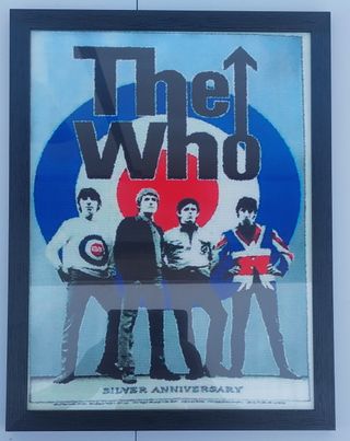 Quadro Stampa Su Tela Con Cornice The Who