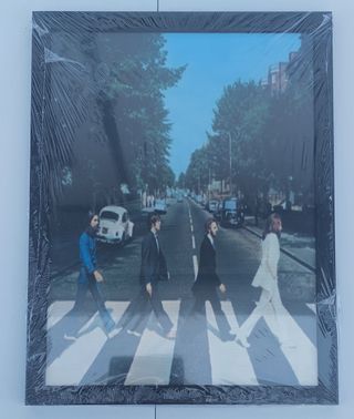 Quadro Stampa Su Tela Con Cornice The Beatles