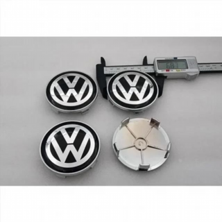 CENTRO DE RUEDA VOLKSWAGEN 68MM NEGRO t-784