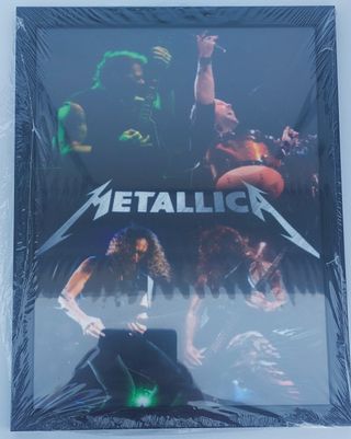 Quadro Stampa Su Tela Con Cornice Metallica