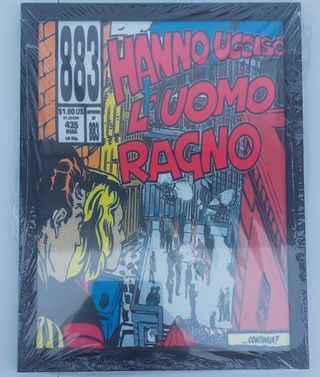 Quadro Stampa Su Tela Con Cornice 883