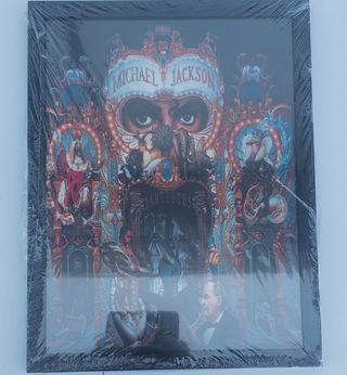 Quadro Stampa Su Tela Con Cornice Michael Jackson