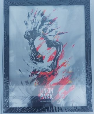 Quadro Stampa Su Tela Con Cornice Linkin Park