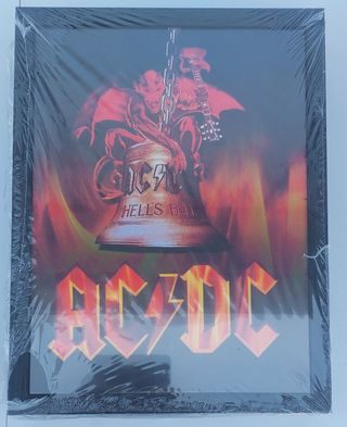 Quadro Stampa Su Tela Con Cornice ACDC