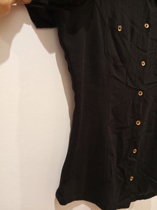 Camisa negra mujer talla XL