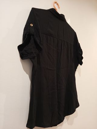 Camisa negra mujer talla XL