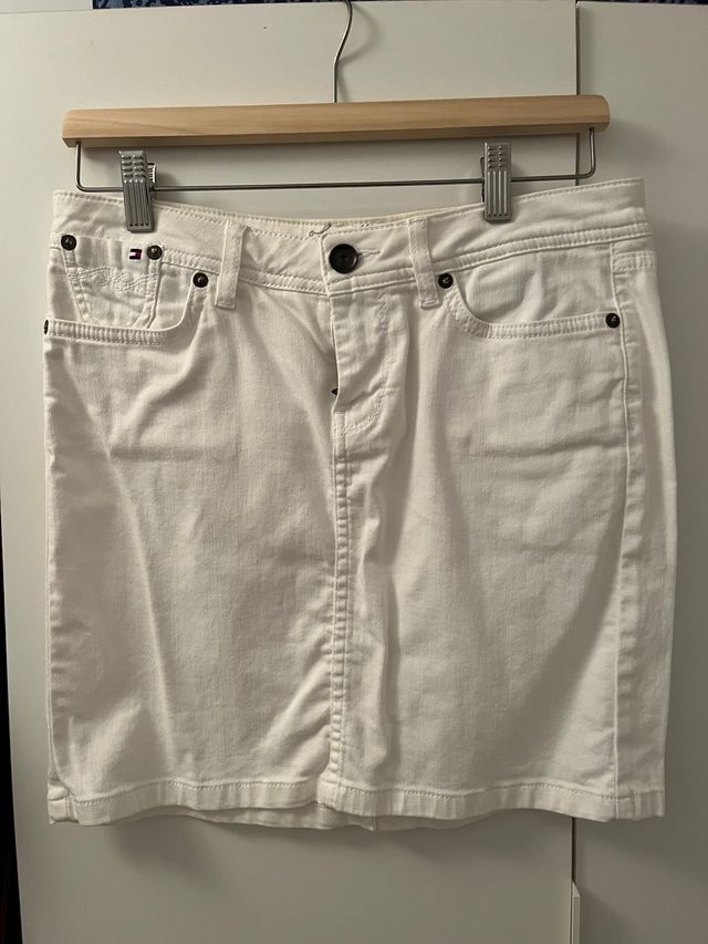 Mini Falda Tommy Hilfiger - Blanca