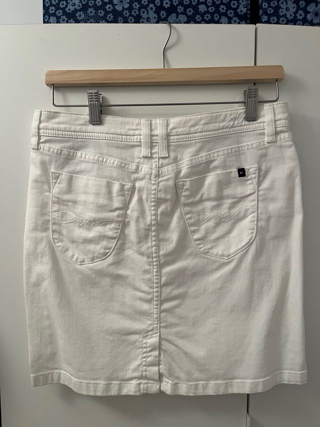 Mini Falda Tommy Hilfiger - Blanca
