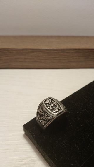 Anello uomo argento - vintage