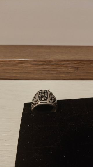 Anello uomo argento - vintage