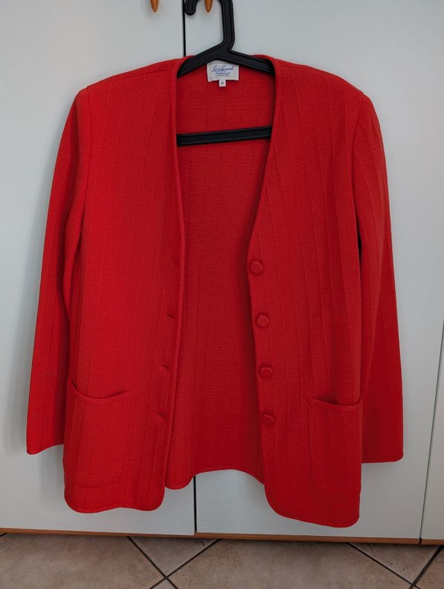 Giacca rossa Luisa Spagnoli tg M