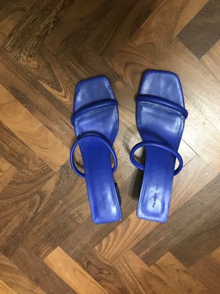 Sandali PULL&BEAR blu, n. 41