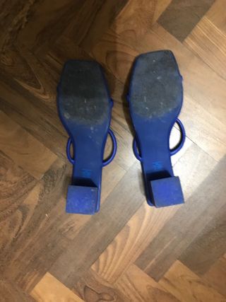 Sandali PULL&BEAR blu, n. 41