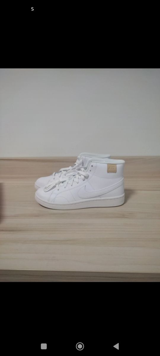 Zapatillas Nike blancas altas