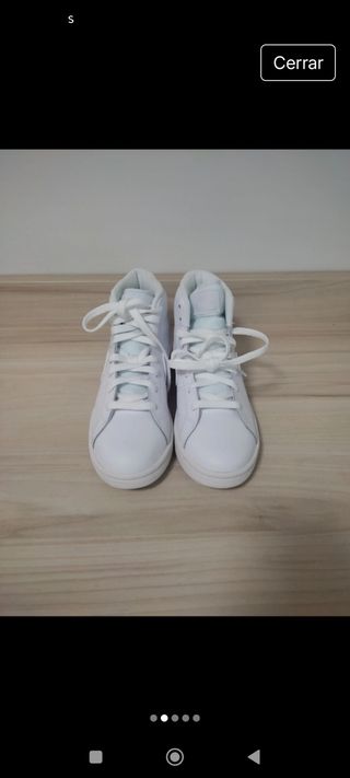 Zapatillas Nike blancas altas