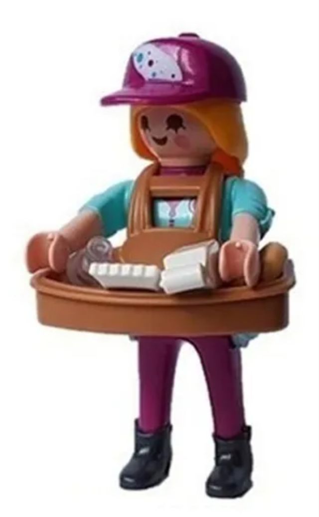 Repartidora/camarera Playmobil