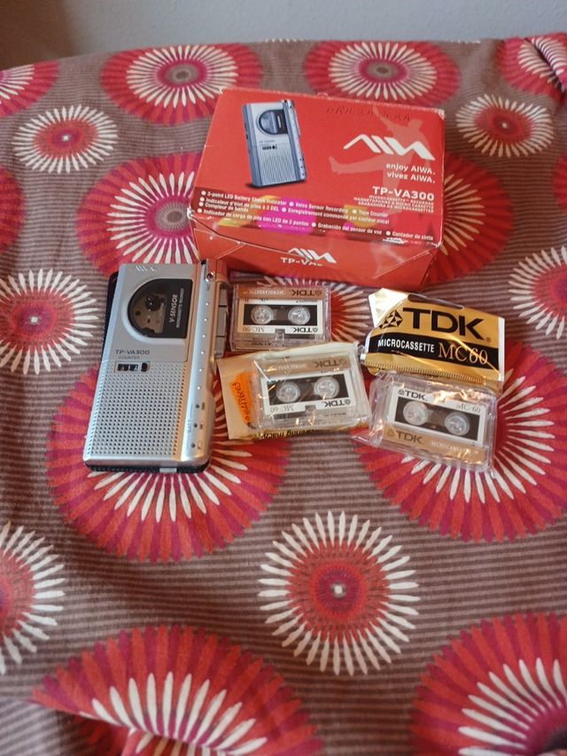 Registratore Microcassette Aiwa TP-VA300