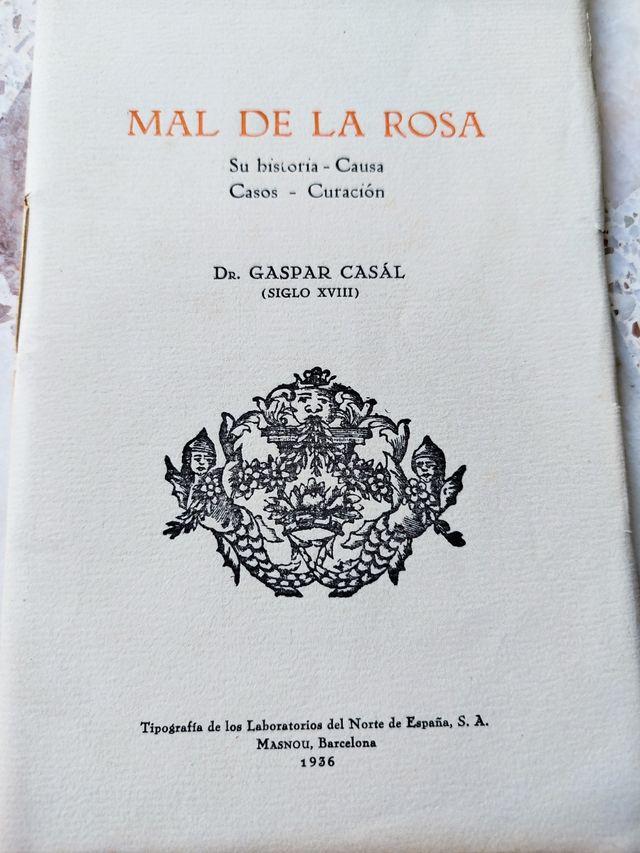Mal de la Rosa - Gaspar Casal