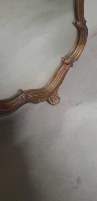 SPECCHIO ANNI '50 BAROCCO STILE CHIPPENDALE VINTAG