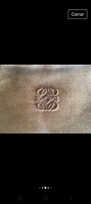 Bolso LOEWE Amazona beige-marrón