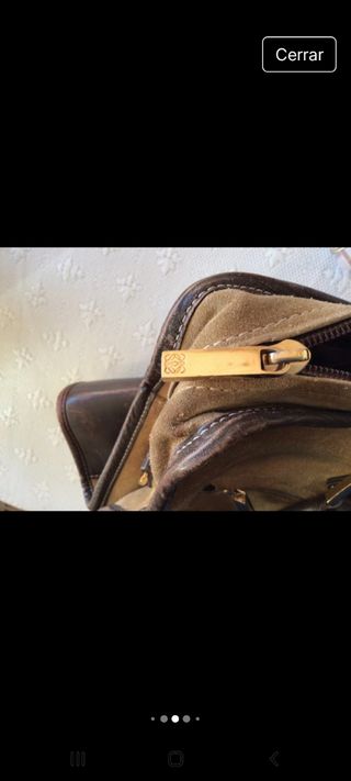 Bolso LOEWE Amazona beige-marrón