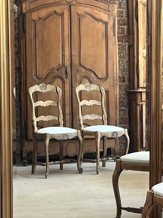 sillas francesas restauradas madera lavada