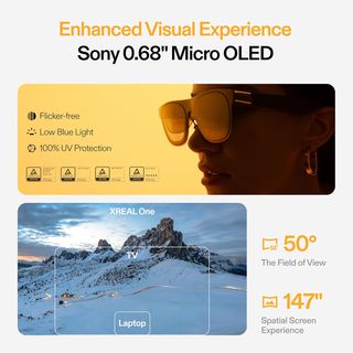 XREAL One AR Gafas - X1 Chip