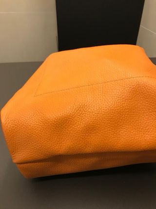 Bolso The BagLab Piel Naranja