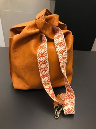 Bolso The BagLab Piel Naranja