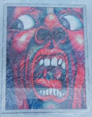 Quadro Stampa Su Tela Con Cornice King Crimson