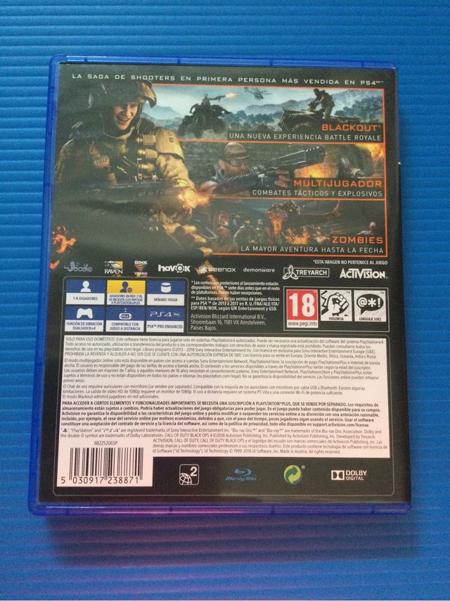 Call of Duty Black Ops 4 - PS4