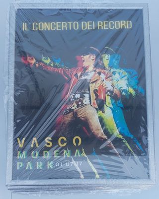 Quadro Stampa Su Tela Con Cornice Vasco Rossi