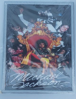 Quadro Stampa Su Tela Con Cornice Michael Jackson