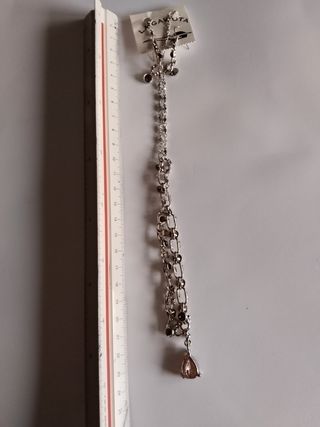 Collar y pendientes LA GAVIOTA marrón