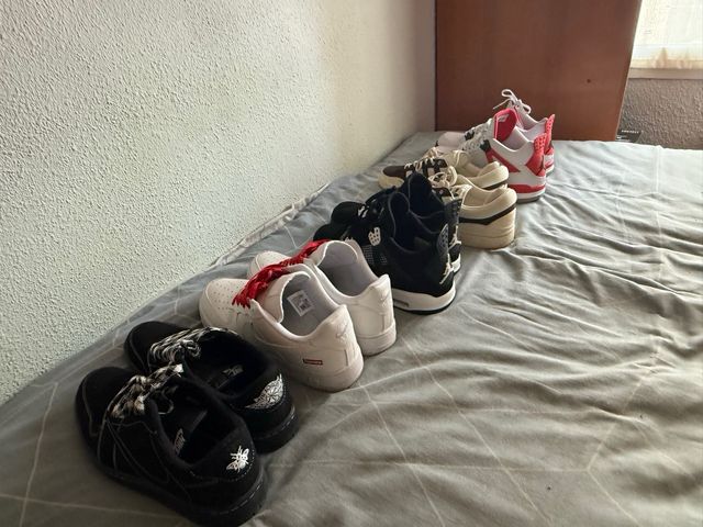 Zapatillas Nike, Supreme y Vans